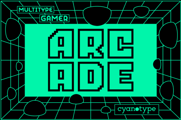 Arcade Font: Pixelated Charm for Modern Branding