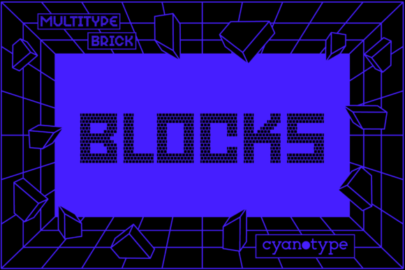 Blocks: The Pixelated Font with a Modern Edge
