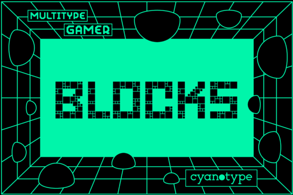 Gamer Blocks: Unlocking Creativity with a Pixel Font