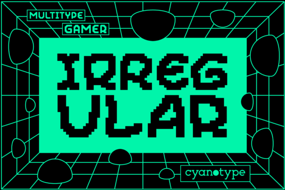 Gamer Irregular: The Pixel Font That Breaks the Mold