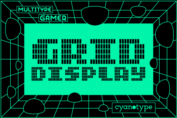 Grid: The Pixelated Font That Breaks the Mold