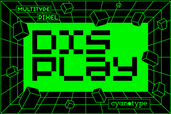 MultiType Pixel Display: The Trendy Font That Adds Instant Edge