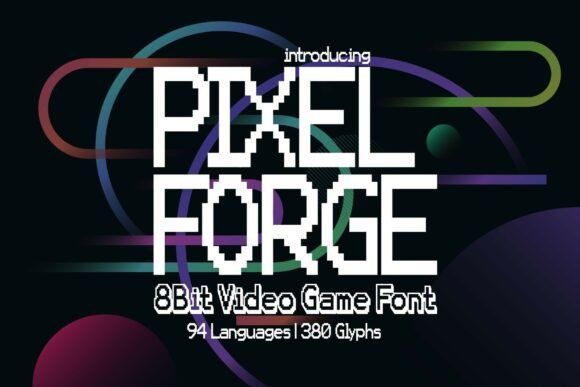 Pixel Forge: A Typeface That Feels Built, Not Borrowed