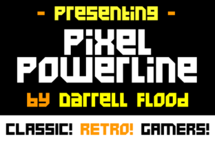 Pixel Powerline: A Crisp Typeface for Digital Creators