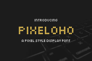 Pixeloho: A Modern Pixel Font for Cool, Minimalist Projects