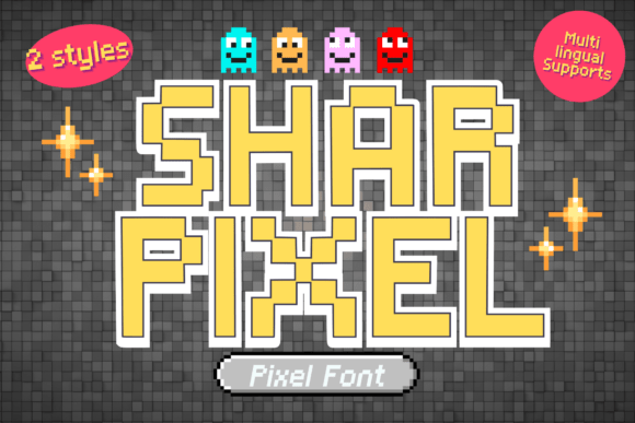 Sharpixel: The Pixel Font with Modern Clarity