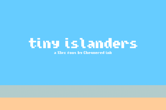 Tiny Islanders: A Pixel Font for Retro Game Design